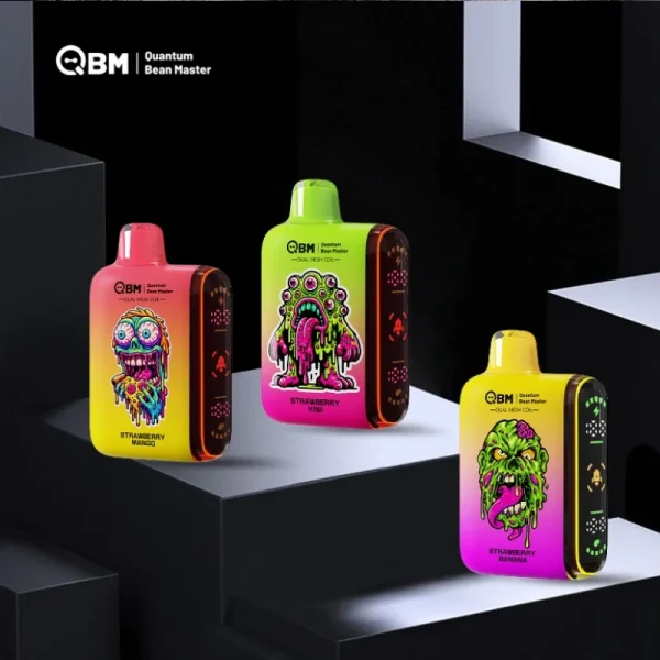 QBM 一次性電子煙｜高續航、大煙量、極致風味的一體式便攜裝置