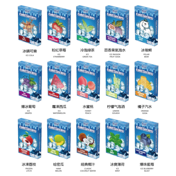 Hebat 喜貝煙彈 15款口味 × 2.0ml × 通用一代煙彈 通用sp2煙彈